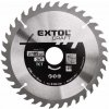 Extol craft Kotúč pílový s SK plátkami, 185x1,4x20mm, 36Z, interné označenie 19107