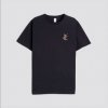 Cariuma T-Shirt Black Floral Skateboard