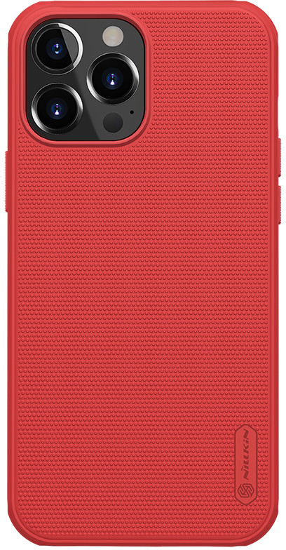 Nillkin Super Frosted iPhone 13 Pro Max Red Without Logo Cutout