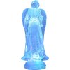 Dekorácia MagicHome Vianoce, Anjel, LED, meniaca farby, s plávajúcimi trblietkami, PE, 3xAAA, 10x25