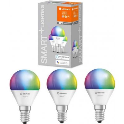 Ledvance | SADA 3x LED RGBW Stmievateľná žiarovka SMART+ E14/5W/230V 2700K-6500K - Ledvance | P224722