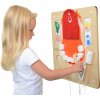 MASTERKIDZ Ústna hygiena Flex Montessori senzorická nástenka