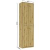 Casarredo RENO II skriňa do chodby, dub Artisan