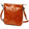 Kožená kabelka Florence hnedá KZ55835
