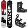 Hatchey Legacy snowboard + Raven S230 Black snowboardové viazanie + Raven Target snowboardová obuv - 163 cm Wide + vázání M/L (EU 41-47)