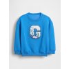 GAP Baby mikina Logo VintageSoft Modrá 3YRS Modrá Modrá