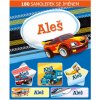 ARGUS Veselé nálepky samolepky s menom Aleš 11140177
