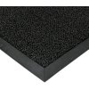 Čierna plastová záťažová vonkajšia vstupná rohož FLOMA Rita - dĺžka 300 cm, šírka 200 cm, výška 1 cm