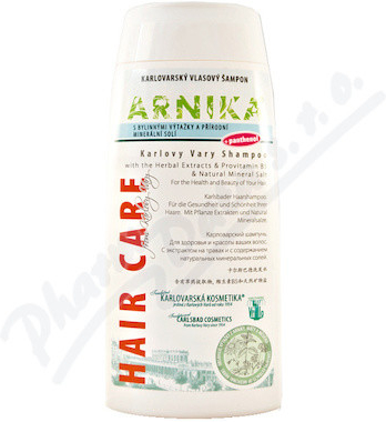 Arnika Karlovarský vlasový šampón s bylinnými výťažkami a prírodné minerálne soľou 250 ml