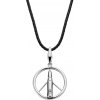 Rebel & Rose RR-NL017-S-L Unisex Necklace - Make Love Not War