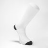 ATORKA Pánske vysoké ponožky na hádzanú H500 biele 31-34