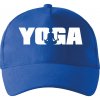 Yoga nápis - Šiltovka so zahnutým šiltom a mosaznou sponou - Univerzálna veľkosť ( Kráľovská modrá )