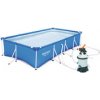 Bazén Bestway s konštrukciou 4,00 x 2,11 x 0,81 m piesková filtrácia 2m3 / hod