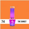 Allepaznokcie MollyLac gél lak 74 THE SUNSET 5 ml