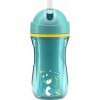 Chicco Sport Cup hrnček s rúrkou Teal 266 ml