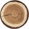 Hanse Home Collection koberce Protišmykový kusový koberec BASTIA SPECIAL 101175 - 133x133 (priemer) kruh cm Hnedá