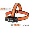Acebeam LED Čelovka H50 2.0 +1x Li-ion aku. IMR 18650 3100mAh 15A 3,6V, USB-C nabíjateľná