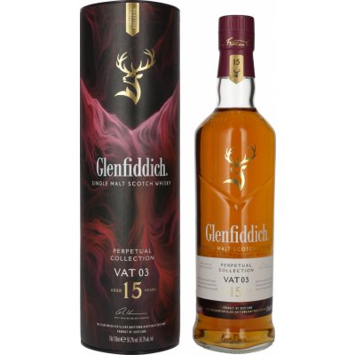 Glenfiddich 15y Perpetual Collection VAT 03 50,2% 0,7 l (tuba)