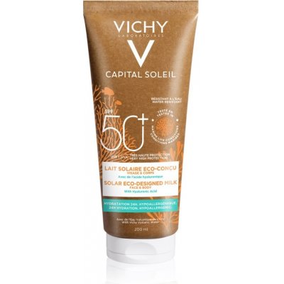 Vichy Capital Soleil Solar Eco-Designed Milk ochranné mlieko SPF 50+ 200 ml