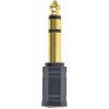 Gembird audio adaptér 6.35 mm (M) na 3.5 mm stereo jack (F) A-6.35M-3.5F