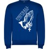 Superfutbal Pánska mikina football religion, kráľovsky modrá Veľkosť: XL