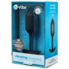 B-VIBE VIBRUJÚCI SNUG PLUG 2 ČIERNY