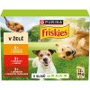 FRISKIES ADULT multipack s hovädzím, s kuraťom a jahňacím v želé 12 x 85 g