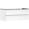 Hansgrohe Xelu Q - Umývadlová skrinka, 50x118x55 cm, 2 zásuvky, lesklá biela/chróm 54082000