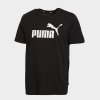 Puma Ess Logo Tee - Puma Black Cierna EUR M