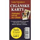 Karty - Cigánské karty karty brožúrka - Lenka Vdovjaková