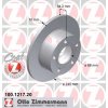 Zimmermann Brzdový kotúč zadný 245*10 - 4A0615601A