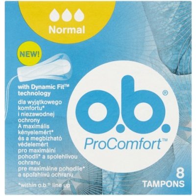 o.b. ProComfort Normal 8ks - Tampóny