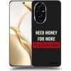 Picasee silikónový čierny obal pre Honor 200 Pro 5G - More PLASTENCIAGA