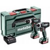 SET Metabo12V Combo 2.7.2 – skrutkovač + Rázový Uťahovák