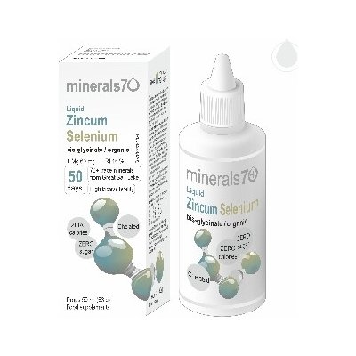 Ovonex Minerals70 Liquid Zincum Selenium Koncentrát s vysokým obsahom zinku a selénu 50 ml