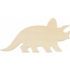 LYMFY | Dinosaurus Triceratops 7x15x0,4cm | prírodné drevo