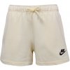Dámske šortky Nike, NSW CLUB FLC MR SHORT žltá XS