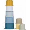 Little Dutch Stohovacie kelímky BLUE