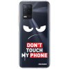 Picasee silikónový prehľadný obal pre Realme 8 5G - Angry Eyes - Transparent
