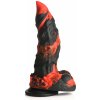 Creature Cocks Fire Demon Monster Silicone Dildo Red