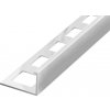 SP3 ukončovacia lišta L ACARA, PREMIUM, hliník elox striebro, 3 mm, 2,5 m