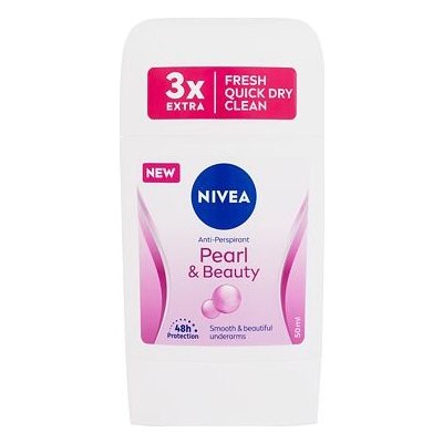 Nivea Pearl & Beauty 48h deostick antiperspirant 50 ml pro ženy