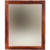 indickynabytok.sk - Skrinka so zrkadlom do kúpeľne Jali 50x60x15 indický masív palisander