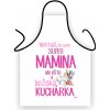 Zástera Super mamina a božská kuchárka | Darček pre mamu od Lawli