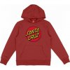 SANTA CRUZ mikina Youth Classic Dot Hood Ketchup KETCHUP vel. 12-14