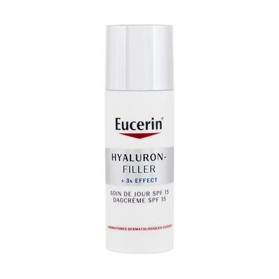 Eucerin Hyaluron-Filler + 3x Effect Day Cream SPF 15 - Denný pleťový krém 50 ml