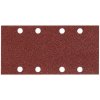 MAKITA P-31859 Brúsny papier K-80 / 93x228mm (8 otvorov, na kov, drevo ) (v balení: 10ks) - MAKITA P-31859