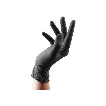 Sibel 100ks čierne latexové rukavice M, stredne od 24,39 € - Heureka.sk
