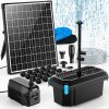 Solární jezírkový filtr s čerpadlem FA201 - 20 W panel, průtok 875 l/h, biologická filtrace