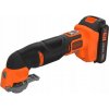 Akumulátorové multifunkčné náradie 18V Li-Ion 1x2,0Ah POWER CONNECT BLACK+DECKER [BDCOS18D1K-QW] + 20 kusov príslušenstva